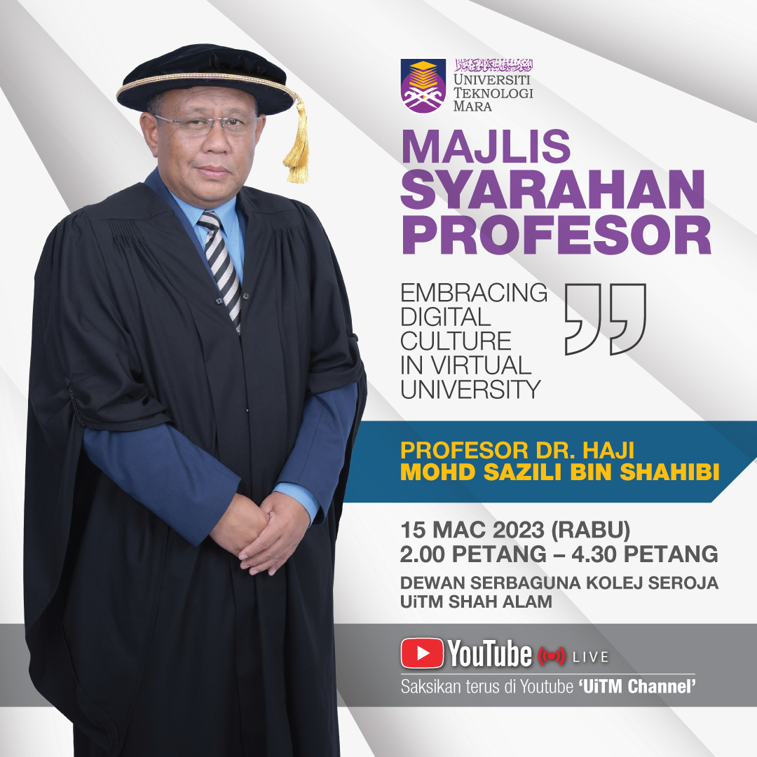 Majlis Syarahan Profesor - Profesor Dr. Hj Mohd Sazili Bin Shahibi